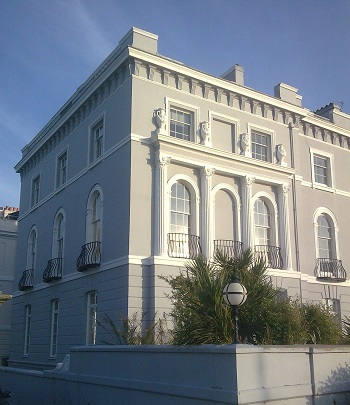A nicely decorated Georgian era house.